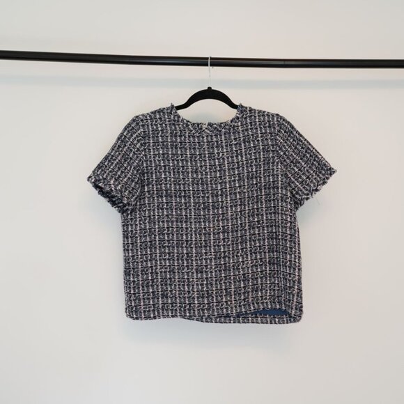 Ann Taylor Tops - Ann Taylor | Tweed Blouse
